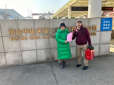 烟台友协春节走访慰问国际友人——新春送福暖人心，携手共叙中外情